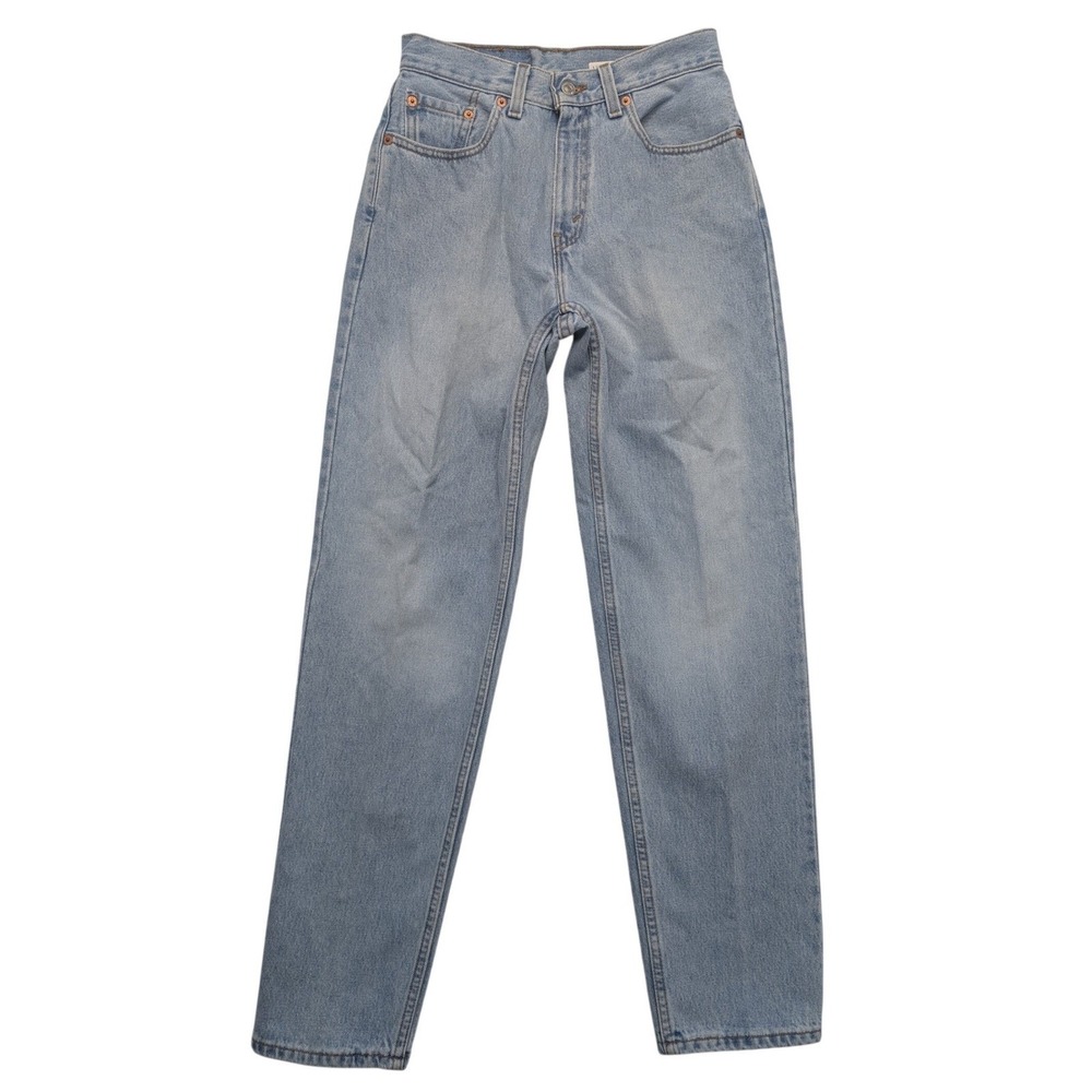 Vintage Levi's 560 Women Jeans Size 6 Reg M Loose Fit Straight Leg Light Blue
